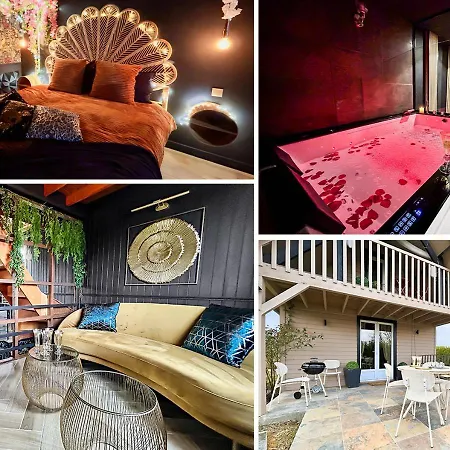 Romantique, Sauna, Jacuzzi Et Cinema