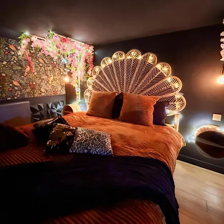 Romantique, Sauna, Jacuzzi Et Cinéma Hébergement de vacances *