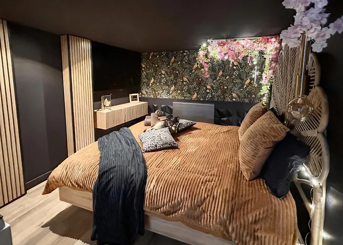 Hébergement de vacances Romantique, Sauna, Jacuzzi Et Cinéma